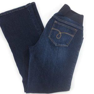 MOTHERHOOD MATERNITY Jeans Boot Cut Sz M Ins. 30.5